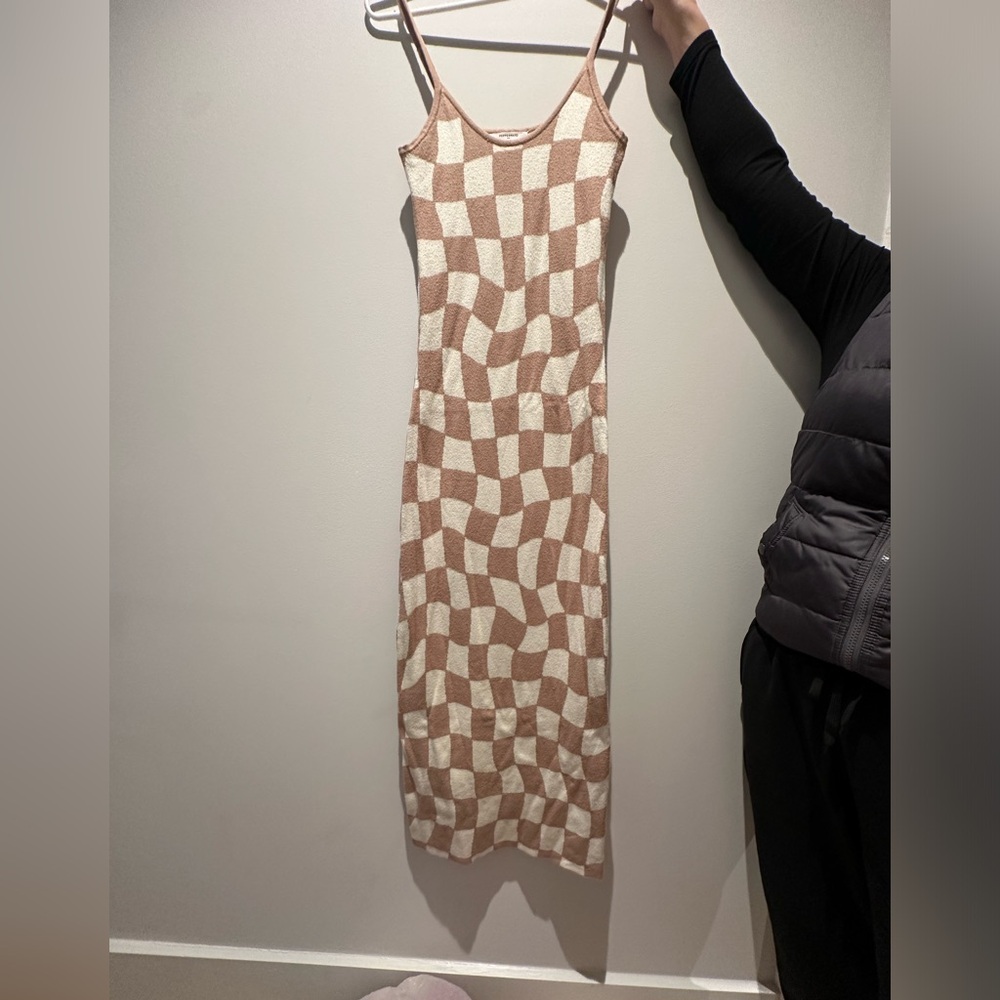 Knit fitted dress